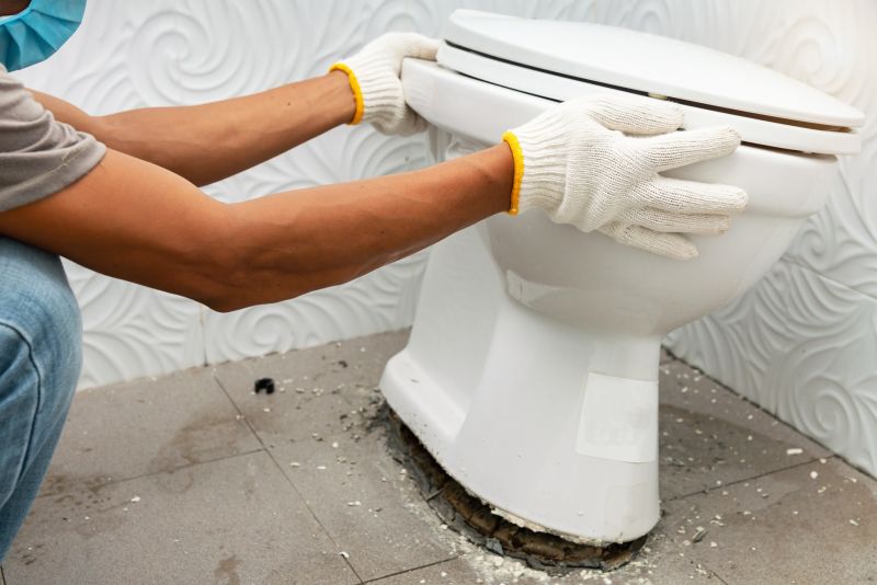 Basement Toilet Installation