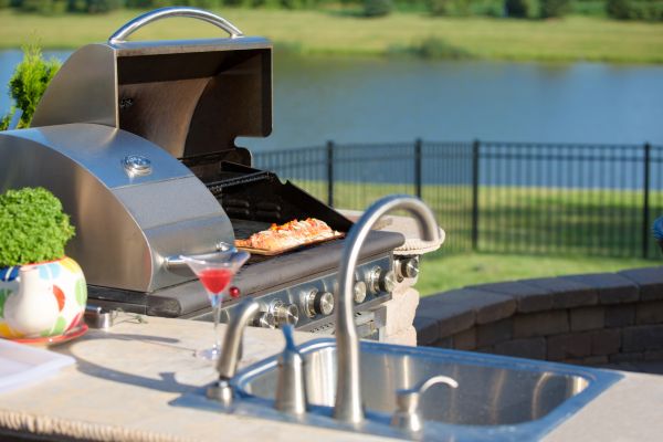Cost of Outdoor Kitchen Plumbing in Allen